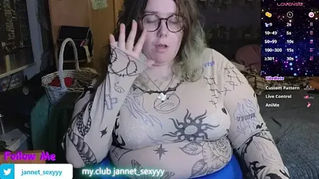 JannetPie webcam model stream image